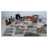 Wooden buildings and extras. Light houses,