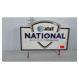 Tee marker from at&t National tournament hosted