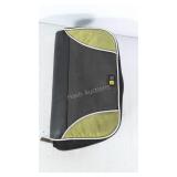 CD case with 30+ music CDs, mostly rap. See pics