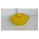 Copco enamel over cast 10" double handled pan