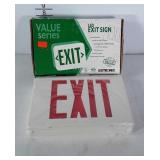NIB LED Exit sign.