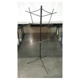 Portable music stand.