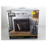 Nesting cubes, wall organizers, new in box