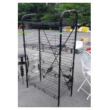 Display Rack, 4 wire Grid shelves, commercial