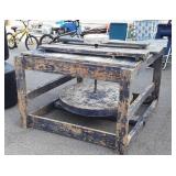 Pottery Wheel, all wooden made, frame size