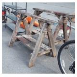 Pair of Saw Horses, 2x4 board made