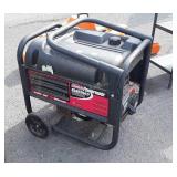 Coleman Powermate 6250 max watts, 5000 running