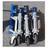 Rack Rollers set of 4. Bolt on caster rollers,