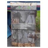 Old Wood Door, about 32x56"