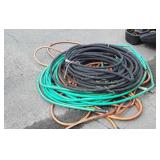 Water Hose group, one soaker, 2 rubber hoses,