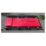 Craftsman Mechanics Creeper, Note one wheel