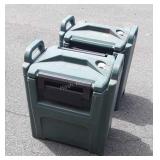 Two Commercial Liquid Dispenser Coolers by Cambro