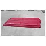 Shudders, 4- sets, poly made paneled with