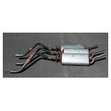 Three Automobile Mufflers