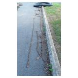 Chains lot, 4 pieces, lighter duty use,