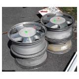 Set of 4 Automobile Wheels,