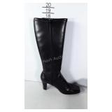 Bandolino Black Synthetic Leather Boots, Size 8