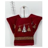 Holiday towels with an over the door hanger