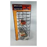 Lionel train store display with three boxes
