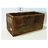 Ammo box from Remington Firearms and Dupont.