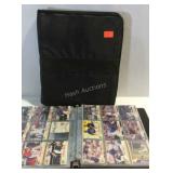 Two binders with sport cards majority are