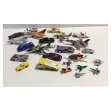 Toy cars and airplanes mostly Matchbox and