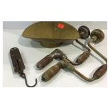 Two speed drills. Advertising scale "Chatillon