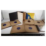 Records, books of 78 rpms, classical,
