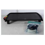 Hamilton beach griddle. Powers on.