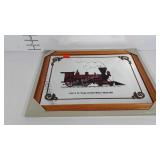 Train mirror, Chicago & North Western Railroad