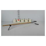 Grabber and wall mount coat rack