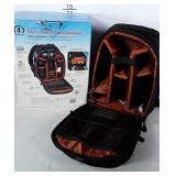 DSLR Camera & tablet backpack. Appears to be new