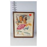 Dixie movie sign, starring Bing Crosby and