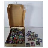 Large box of baseball cards. Most appear to be