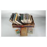 Books, aeronautics,  money collecting, military