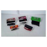 Lot of pocket knives, all in original box, all