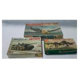 Three older models in original boxes. Appear