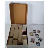 Large box of baseball cards. Appears to be all