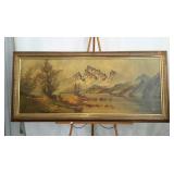 Framed print by WIJMER, titled High Glory.