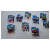 Lot of 9 factory sealed Hot Wheels cars,