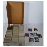 Large box of baseball cards. Nearly all appear to