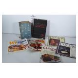 2 cookbooks from the 1950s, a weight watchers