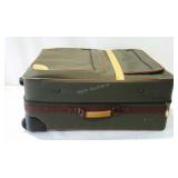 L.L.BEAN large canvas wheeled suitcase.