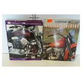 Two HARLEY DAVIDSON books.