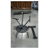 Three pieces. Two musical keyboard stands only