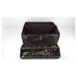 Kennedy Kits metal tool box full of miscellaneous