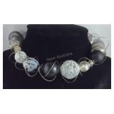 Venetian and Czech glass necklace