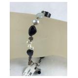 Sterling silver 9in bracelet