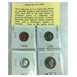 Proof set of coins