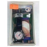 Yankees baseball wrist watch